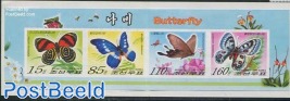 Butterflies imperforated booklet