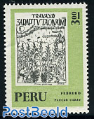 Inca calendar 1v, february