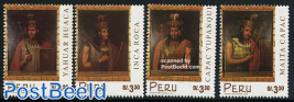 Inca rulers 4v
