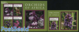 Orchids of Africa 2 s/s