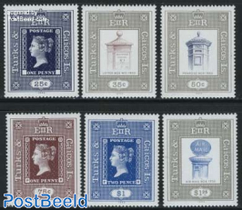 150 years stamps 6v